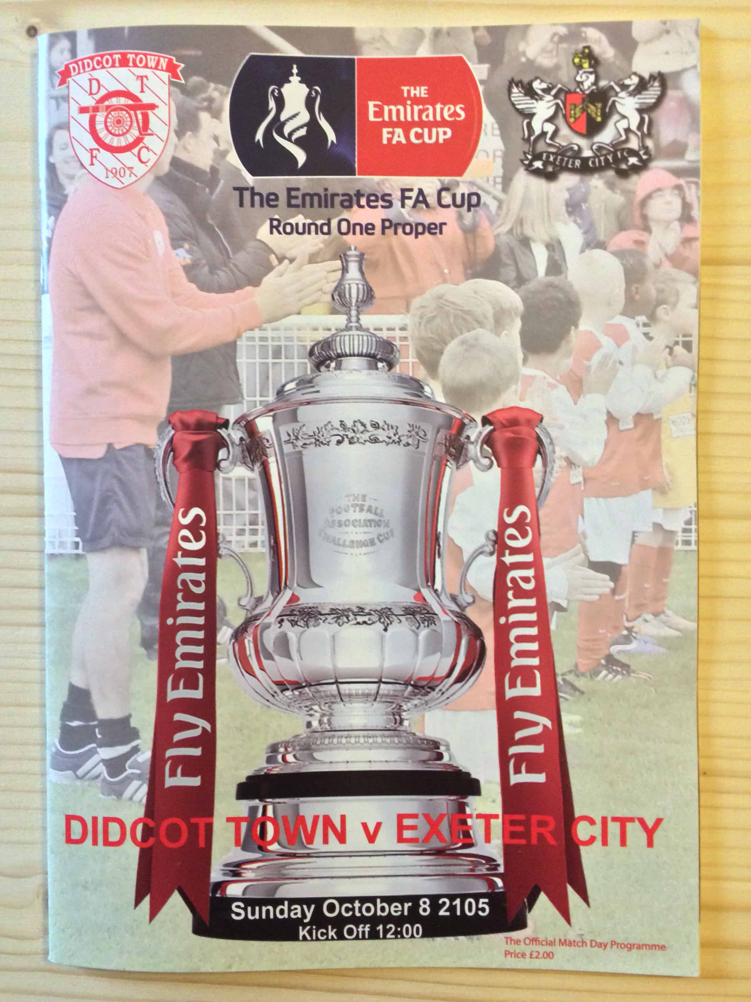 Didcot Town v Exeter City FC